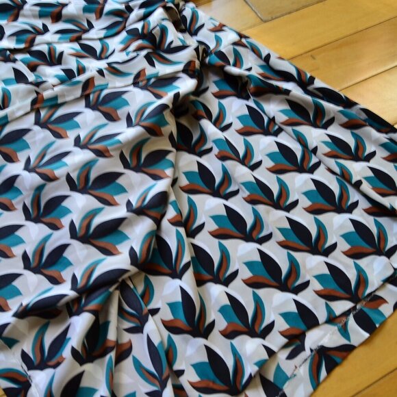 Diane Von Furstenberg DVF Agaton wrap silk dress Size 12 - Picture 11 of 16